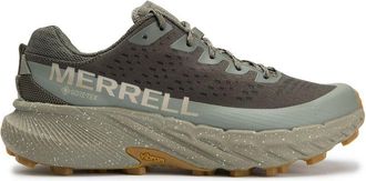 Merrell Mens Agility Peak 5 Trainers - Brown Textile - Size UK 10
