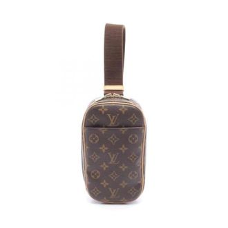 Louis Vuitton Pre-owned Vintage Canvas Fanny Pack - Dames - Pre-owned - Bruin - Maat: ONE Size Leer