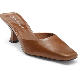 Jeffrey Campbell Stetson Mule in Dark Camel at Nordstrom, Size 8.5