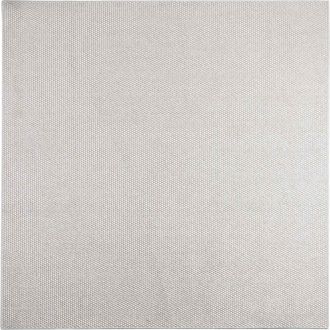 vidaXL Alfombra Interior Lugo Crema Y Gris 120 X 120 Cm Poli&eacute;ster Vidaxl