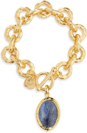 Karine Sultan Interlinked Kyanite Bracelet in Gold at Nordstrom
