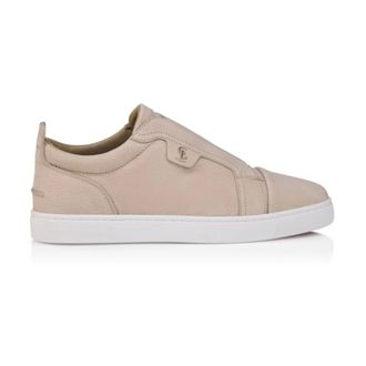 Christian Louboutin Heren, Schoenen, Beige, Maat: 42 EU Leer