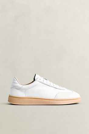GANT Men Cuzmo Leather Sneakers (41) WHITE