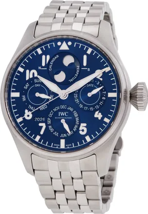 IWC Big Pilots Perpetual ProSet Le Petit Prince Automatic Blue Dial Watch IW329601