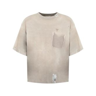 Miharayasuhiro Camiseta con efecto deste&ntilde;ido por el sol - Tops - Hombre - Beige - S