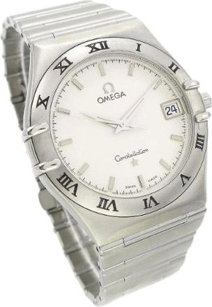Omega Pre-owned Watches, female, White, Size: ONE SIZE Pre-owned Vintage Watch