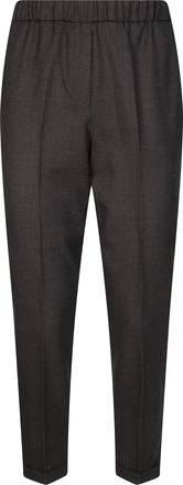 Antonelli Rosalba Relaxed Tapered Elastic-Waist Trousers