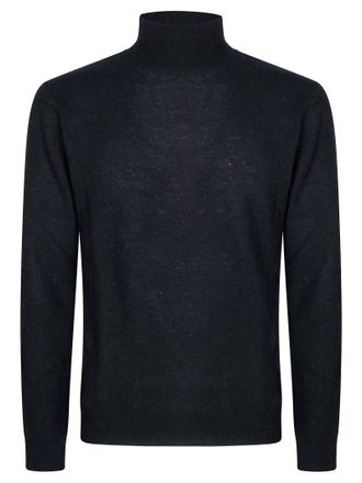 Altea Fine-Knit Cashmere Merino Turtleneck Sweater