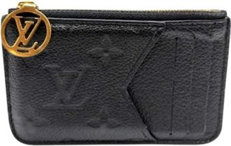 Louis Vuitton Pre-owned Wallets, female, Black, Size: ONE SIZE Pre-owned Canvas Wallet