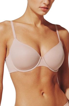 Thirdlove ComfortStretch Underwire Back Smoothing T-Shirt Bra in Petal at Nordstrom, Size 32C1