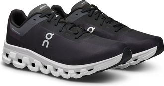 On On Cloudflow 4 3MD30100299 Sneakers Black White Athletic Running Shoes