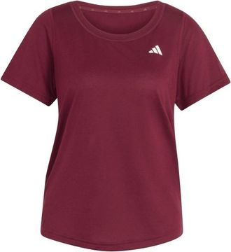 adidas Workout Essentials Scoop Neck T-Shirt Funktionsshirt f&uuml;r Damen | rot