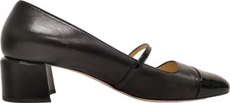 Jimmy Choo London Elisa 45 Pumps in Black Leather