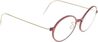Lindberg Glasses, unisex, Yellow, Size: ONE SIZE Optical Frame