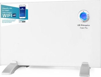 Orbegozo Panel Radiante Wifi Rew 1000 A, Resistencia De Aluminio, Protecci&oacute;n Ip 24, Mando A Distancia, 3 Modos De Funcionamiento, Control T&aacute;ctil, 1000 W - Orbe