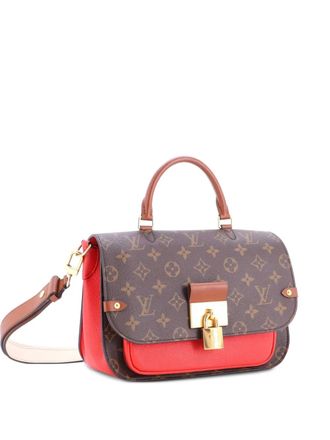 Louis Vuitton Vaugirard Handbag Monogram Canvas with Leather satchel - Marrone