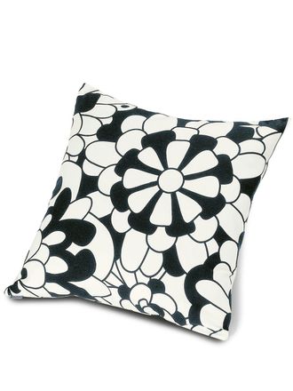Missoni Home Cuscino Vevey con stampa - Nero