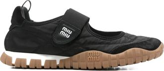 Miu Miu Ballerine con cinturino - Nero