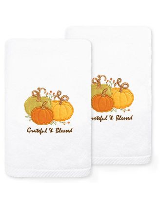 Linum Home Textiles Grateful & Blessed Turkish Cotton Hand Towel