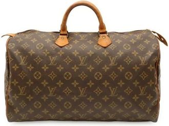 Louis Vuitton Pre-owned Vintage Boston Bag - Dames - Vintage Weekendtas - Bruin - ONE Size - Vintage