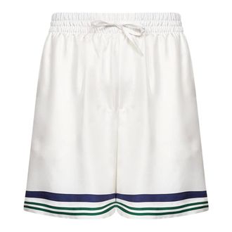 Casablanca Shorts - male - Casablanca - Beachwear - White - XL - Swimwear