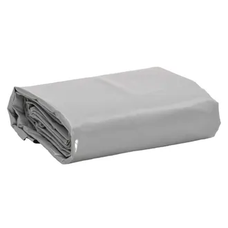 vidaXL Lona Gris 5x5 M 650 G/m&sup2; Vidaxl