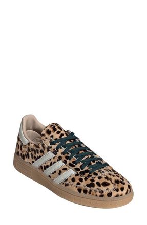 adidas Handball Spezial Sneaker in Magic Beige/Ivory/Aurora Ivy at Nordstrom, Size 11.5