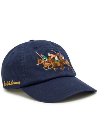 Polo Ralph Lauren Embroidered Cotton cap - Navy - One Size