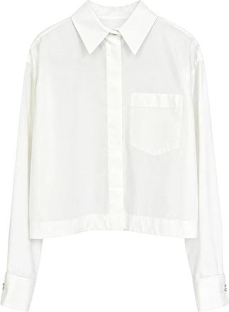 Sportmax Caladio Shirt - Dames - Overhemden - Wit - M - Overhemden