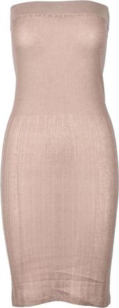 Wild Cashmere Damesjurk - Dames - Kleedjes - Beige - XS - Kasjmier - Kleedjes
