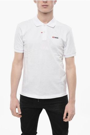 Diesel Cotton Piqu&eacute; 2-Button Polo T-SMITH-DIV size 3xl