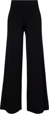 Max Mara Viscose Crepe Yarn Trousers