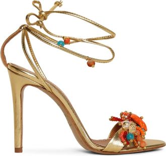 Alameda Turquesa 110mm Bahamas sandals - Gold