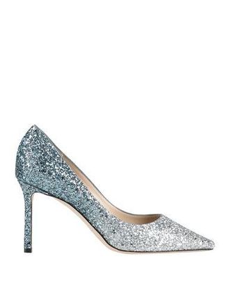 ジミーチュウ　グリッター　フラット　39 シルバー　jimmychoo romy ジミーチュウ グリッターウエッジソール
