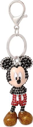 Disney Mickey Mouse Pav&eacute; Crystal Bag Charm Keychain, Officially Licensed in Multi at Nordstrom
