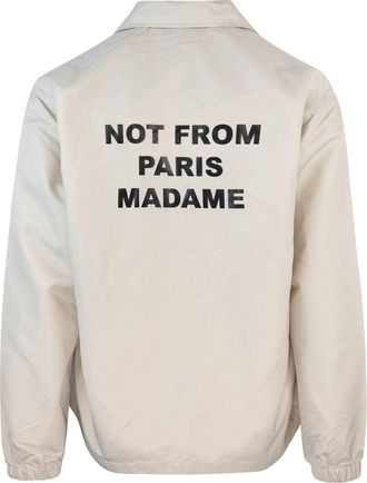 Dr&ocirc;le de Monsieur Mens Jacket Slogan Mastic Main Fabric: Nylon