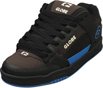 Globe Mens Tilt Skate Shoe, Black/Tan/Cobalt, 8.5, Black/Tan/Cobalt, 7.5 UK