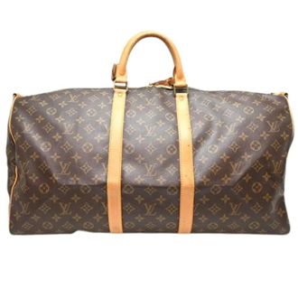 Louis Vuitton Pre-owned Boston Bag - unisex - Louis Vuitton Vintage - Vintage Weekend Bags - Brown - ONE SIZE - Pre-owned