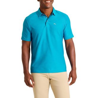 Tommy Bahama Palm Coast Pro Solid Polo in Voyager Blue at Nordstrom, Size Xxx-Large