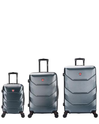 Dukap Dukap Zonix Hardside 3Pc Luggage Set