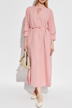 Woolrich Dress With Side Slit, Womens, Pink