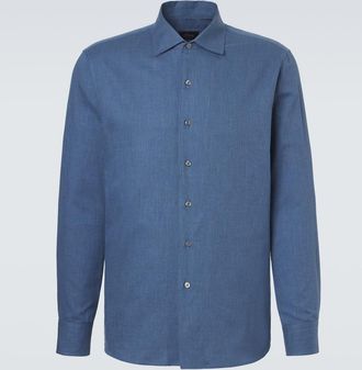 Brioni Marcello cotton shirt