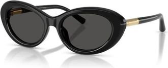 Dolce & Gabbana Dg 4519 Zonnebril - Dames - Zonnebrillen - Zwart - 54 MM - Nylon - Accessoires