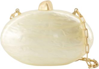 Cult Gaia Eviana Clutch - Cult Gaia - Synthetic - White