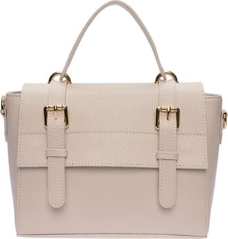 Anna Luchini Beige Rundleer Tas