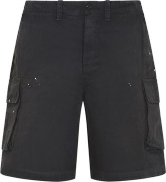 Our Legacy Mount Shorts - Heren - Korte Broeken - Zwart - M - Katoen - Korte Broeken