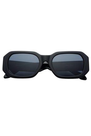 Freyrs Eyewear Onyx Rectangular Sunglasses in Black at Nordstrom