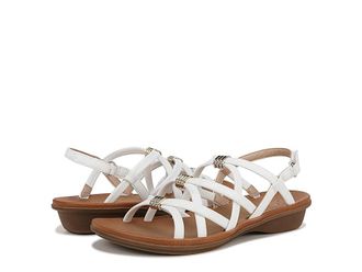 Naturalizer SOUL Naturalizer - Sierra Womens Shoes White Smooth Faux Leather : 8.5 M (B), Synthetic