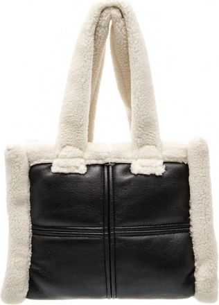 Stand Studio Womens Liz Mini Quilt Bag In Black/white