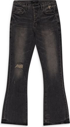Purple Black Vintage Flare Blowout P004 Jeans